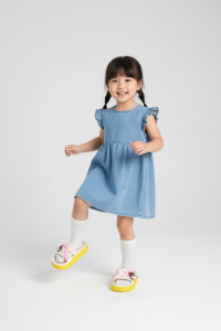 Dép nhựa bé gái xinh xắn (size 24-35)