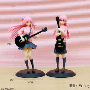 Lonely Rock Pretty Girl Model Hand-Made Rear Rattan Single Two-Dimensional Animation Car Table Decorative Ornaments Wholesale