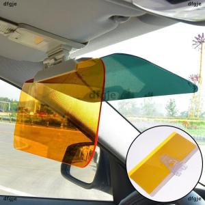 [COD] dfgje 1PC HD Anti-UV Day Night Anti-dazzle Goggles Clip-on Driving Vehicle Shield For View Visor Rotatable Driving Mirror Car Sun Visor