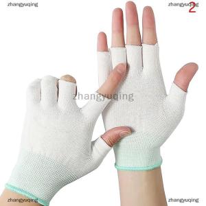[COD] zhangyuqing Nylon Breathable Touch Screen Gloves Half Finger Full Finger Gloves Outdoor Mitten Work Thin Gloves Shooting Mitten