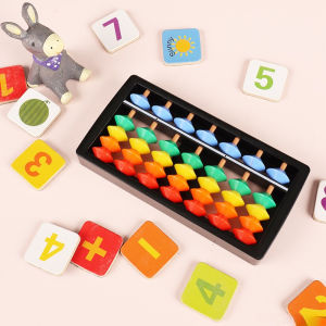mini plastic abacus arithmetic 7 math abacus educational toys for children educational toys for children