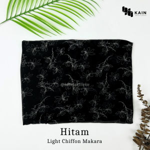05 meter Bahan Kain Light Chiffon Motif Grade A