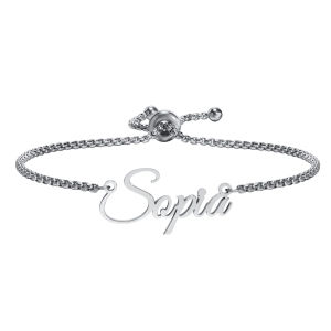 Gl 003 Gelang Nama Custom Model Serut Simpel Bisa Reques Namamu Sendiri Lapis Emas 24k Anti Karat