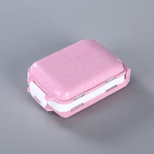 Travel Pill Organizer Multiple Compartments Daily Medicine Vitamin Case Container