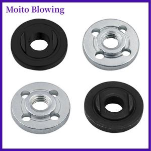 Moito หน้าแปลนน็อตล็อคสแตนเลส2ชิ้นชุดด้านนอกด้านนอกเครื่องบดมุมเครื่องมือไฟฟ้า