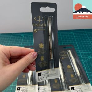 PARKER [Buy in bulk of 5] Refills Black (nib: F) for 5th technology pen (ingenuity) only [S1162712].