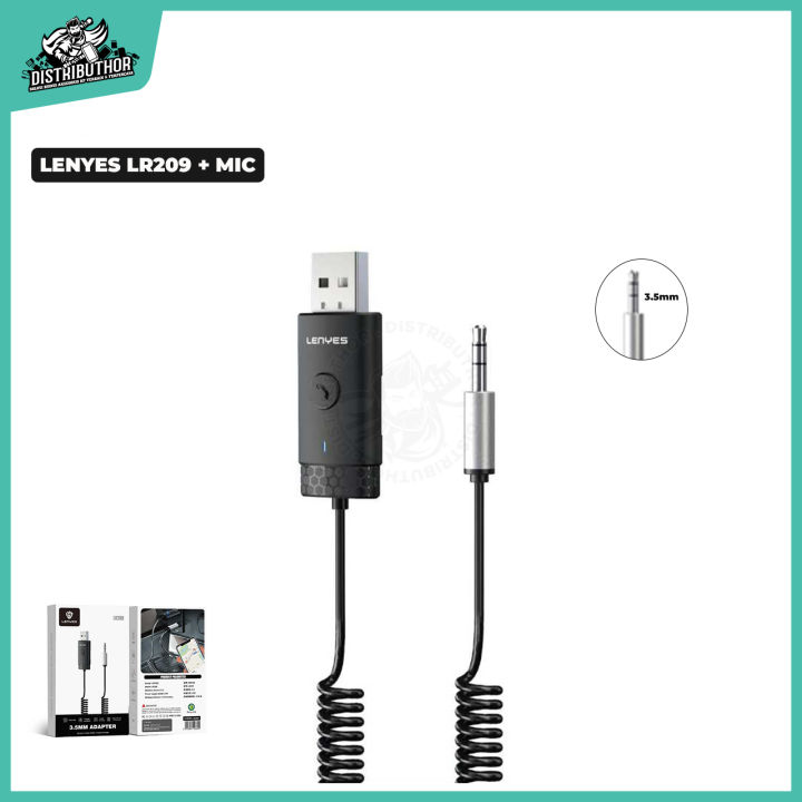 Bluetooth Receiver LENYES LR209 Aux Audio Wireless Adapter