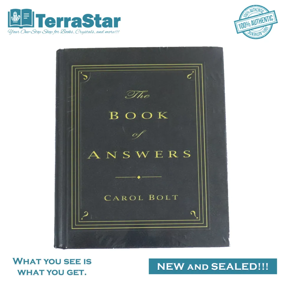 The Book of Answers (Black Hardcover Edition) by Carol Bolt