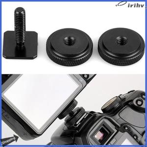 【jianzhanqinl】 1 4อะแดปเตอร์แฟลชโลหะแบบ2-in-1ตัวแปลงสกรูแฟลชตัวยึดแฟลชโลหะแบบ3ตัวอุปกรณ์ประกอบทั่วไปสำหรับการอัปเกรดการถ่ายภาพ