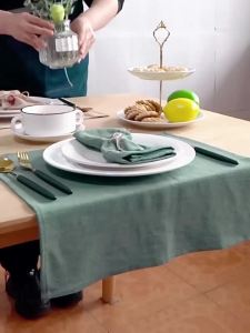 Tea Ceremony Cleaning Towel solid colour design supports wiping and presentation around tea ware for tea table kitchen or serving area bedroom furnishing guest room setup cleaning towel