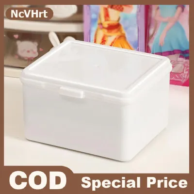NcVHrt Hàn Quốc lưu trữ trong suốt hộp mù hộp thẻ photocard lưu trữ hộp ảnh thẻ tổ chức phân loại lật hộp