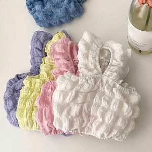 Puppy Solid Color Vest Cami Dogs Wedding Cami Sundress with Bubble Puppy and Cats on Summer Holiday