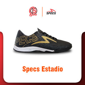 Sepatu Futsal Specs Estadio Sepatu Pria Olahraga  Hitam polos Terbaru