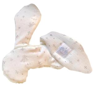 Lovely Rabbits Ear Eye Cover Travel Blockout Light Eye Shade Sweet Blindfolds for Travel and Night Shifts Workers