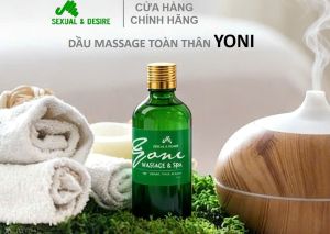 Dầu massage toàn thân Nam Nữ YONI 100ML - Cải thiện chất lượng cuộc sống vợ chồng - hầm nóng tình cảm