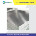 Paket 5 Lembar Plat Alumunium 0.5mm Eceran Ukuran 20cm x 30cm. 