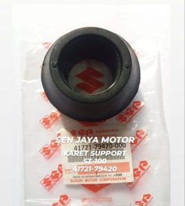 SUPPORT ASSY KARET SUPPORT SHOCK BREKER DEPAN ST100 CARRY 1.0 CARRY EXTRA 41721-79420