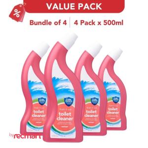 [VALUE BUNDLE] RedMart Toilet Bowl Cleaner - 500ML X 4 Pack