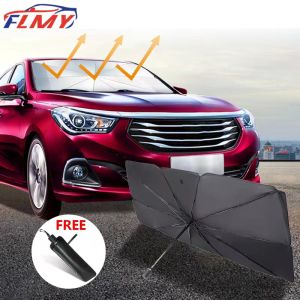Car sunshade UV protection sunshade thermal cooling sunshade front windshield universal car sunshade