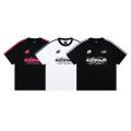 NRDN Clothing T-Shirt Kaos Oversize Acid Power Stripe Sleeve. 