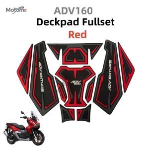 Honda ADV 160 Tank Pats Rubber Protector Premium Rubber Embossed Thick Body Protector Accessories