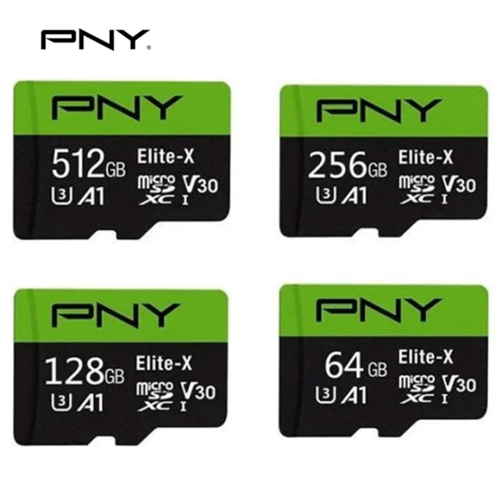 PNY Elite-X Micro SD Card 32GB 64GB 128GB 256GB 512GB 1024GB 1TB