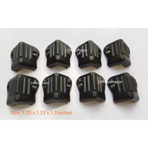 CGP4 8 PCS 1.25 x 1.25 inches Corner Guard for Speaker Box Small- Plastic