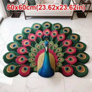 NOCASE Soft Pea Carpet Special-shaped Non-slip Pea Mat Durable Absorbent Door Gasket for Living Room Tea Table Bedside