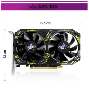 AISURIX RX550 4GB Graphics Card SFF Computer GPU Video Card Office