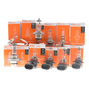 Car light bulb h1 fog light h7h3 light bulb h4 far and near light FSL car halogen headlights