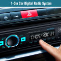 European Car DAB Radio ， Support DABFM Card Reading  Read U Disk ， Adapted to the Original Car Antenna. 