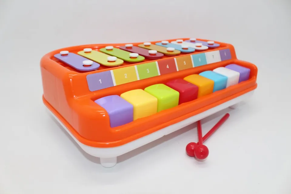 Toysery 2 in sales 1 piano xylophone