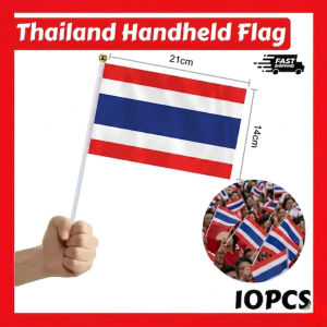 Thailand National Flag Polyester Hand Flag String Flag National Day Celebration Handheld Flag