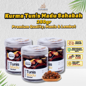 Kurma Tunis Madu Sahabah Premium 250gr/Kurma Tunis/Kurma Madu