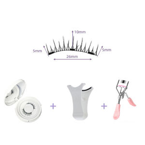 【Three for the price of one!】Magnetic False Eyelash Female Natural Simulation Sunflower Imp Soft Eyelash Whole Reusable Glue Free磁吸假睫毛