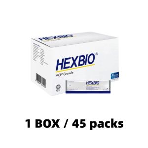 Ready stock(buy 2 get 1 free)HEXBIO MCP Granule 3g x 45 sachets