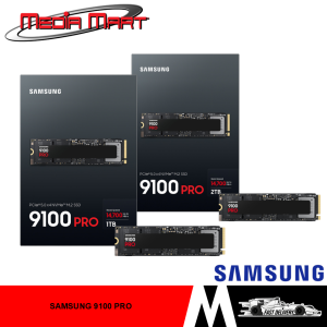 SAMSUNG 9100 PRO | PCIE 5.0 X4 | NVME 2.0 | 1TB / 2TB / 4TB | WITH / WITHOUT HEATSINK SSD