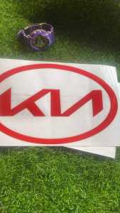 Kia Logo Sticker. K2700 Sticker. K2900 Sticker. K2500 Sticker. H100 Sticker. Vinyl Sticker. Cutout Sticker.