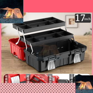 New material thickened Tool Box Organizer 3-Layer Fold Storage Toolbox
