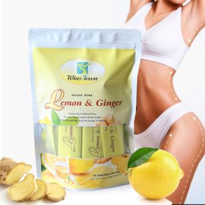 Slimming Diet Tea Burn Fat Tea Detox Lemon&Ginger Natural Weight Loss Daytime Bedtime Tea