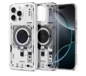 Sgn [3D สเตอริโอรุ่นพิเศษ] เหมาะสำหรับ Apple iPhone 14 15 16Pro สูงสุดเคสโทรศัพท์มือถือ Mag เคสป้องกันการดูดที่ปลอดภัย16pro ซิลิโคนคลุมทั้งหมดเคสใส