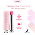[BPOM] FEALI Lip Glow Color Balm 3.5gr - Long lasting With Vitamin c Lip Glossy / Lip Balm Melembabkan. 