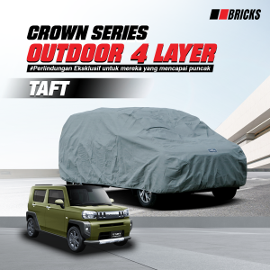 4 Layer Cover Daihatsu Taft Sarung Mobil Super Outdoor Anti UV & Waterproof  BRICKS