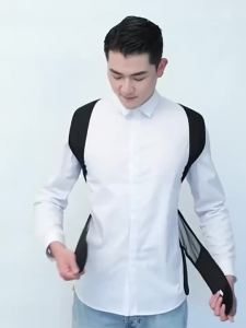 {READY STOCK}{READY STOCK}Reinforced Belt Lumbar Column Posture Corrector Vest Adjustable Back Support Strap Shoulder Spine Brace Neck Stretcher Trainer