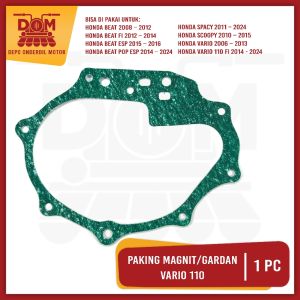Paking Gardan Vario 110 (PSP) Packing AJS Gearbox Gigi Rasio Transmisi Gasket Dalam CVT Honda vario