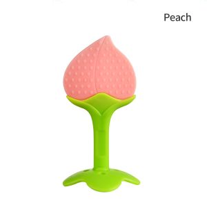 Teether Bahan Silikon / Gigitan Bayi / Teether Gigitan Bentuk Buah
