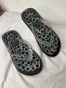 Sandal Refleksi Pijat Kaki Kesehatan Akupuntur Sendal Terapi Rematik Pria Wanita