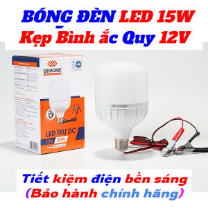 [Chính Hãng] Bóng Đèn LED Kẹp Bình Ắc Quy 12V-DC  15W / 30W / 40W Tiết Kiệm Điện Siêu Sáng Bình Hỏng Bóng Chưa Hỏng Cam Kết Hàng Đúng Mô Tả