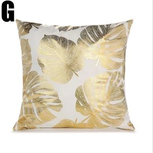 Gold Series Pillow Cushion Cover / Sarung Bantal Sofa Kursi Vintage Gold