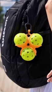 Giá đỡ móc treo bóng pickleball tiện lợi bền đẹp an toàn treo balo túi đi tập